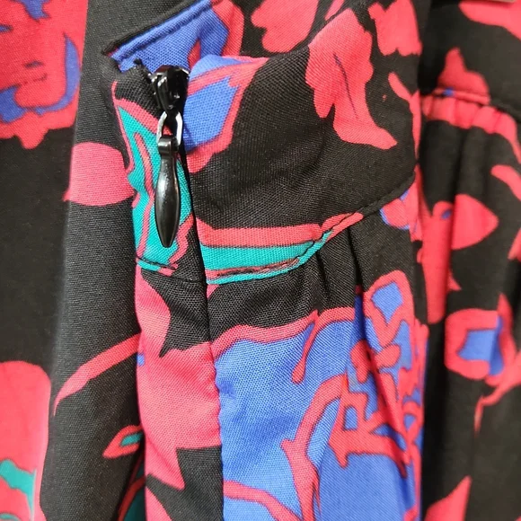 SHEIN SXY Plus Floral Off The Shoulder Top & Split Thigh Skirt Set 1X - Picture 6 of 7